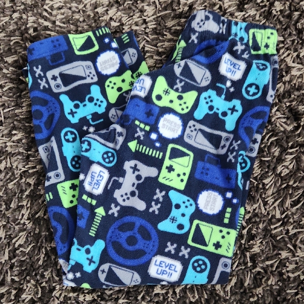 Colorful Gaming Themed Pajama Pants